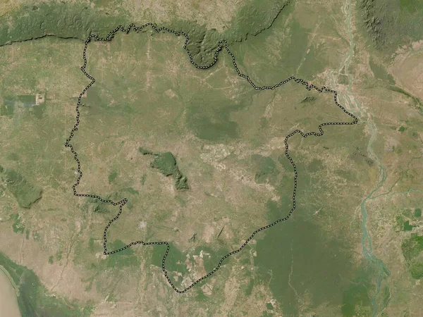 Preah Vihear Provincia Camboya Mapa Satelital Baja Resolución — Foto de Stock