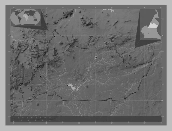 카메룬의 아다마 우아입니다 호수와 회색의 지역의 도시들의 Corner Auxiliary Location — 스톡 사진