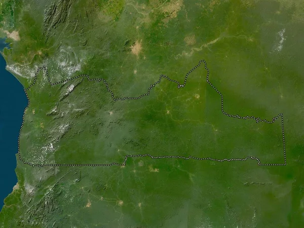 Sud Region Kamerun Satellitenkarte Mit Niedriger Auflösung — Stockfoto