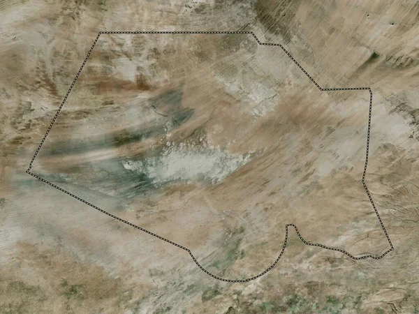 Borkou Regione Del Ciad Mappa Satellitare Alta Risoluzione — Foto Stock