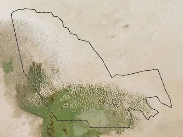 Lac Chad Bölgesi Düşük Çözünürlüklü Uydu Haritası — Stok fotoğraf