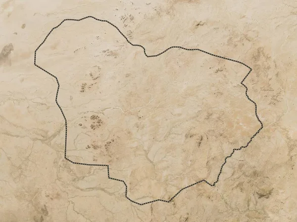 Ouaddai Región Chad Mapa Satelital Baja Resolución — Foto de Stock