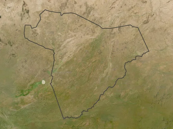 Salamat Regionen Tchad Lågupplöst Satellitkarta — Stockfoto
