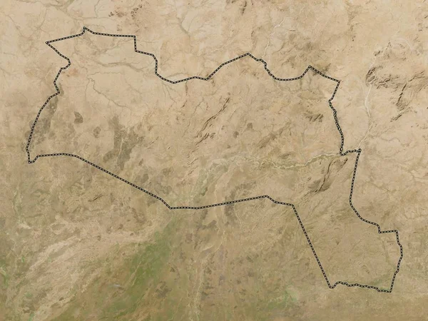 Sila Regio Van Tsjaad Satellietkaart Met Lage Resolutie — Stockfoto