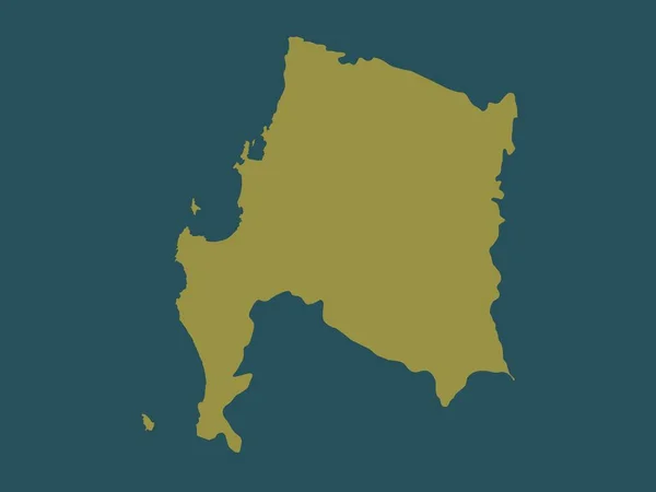 チリの領域 バイオバイオバイオ 単色形状 — ストック写真