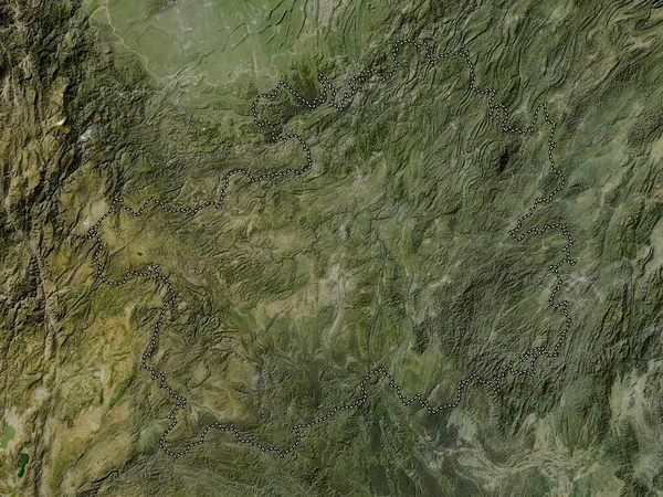 Guizhou Provinsen Kina Lågupplöst Satellitkarta — Stockfoto