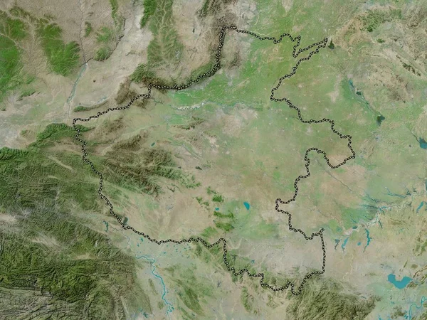 Henan Provincia Della Cina Mappa Satellitare Alta Risoluzione — Foto Stock