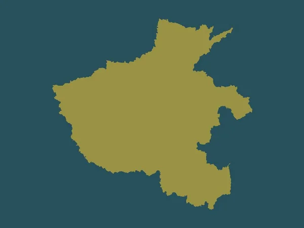 Henan Provinsen Kina Fast Färg Form — Stockfoto