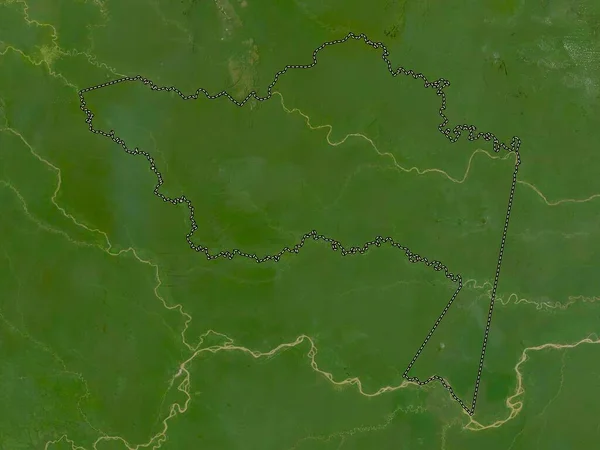 Amazzoni Dipartimento Della Colombia Mappa Satellitare Bassa Risoluzione — Foto Stock