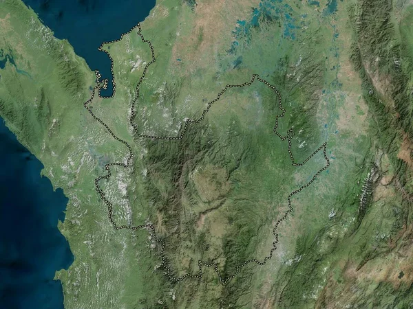 Antioquia Dipartimento Della Colombia Mappa Satellitare Alta Risoluzione — Foto Stock