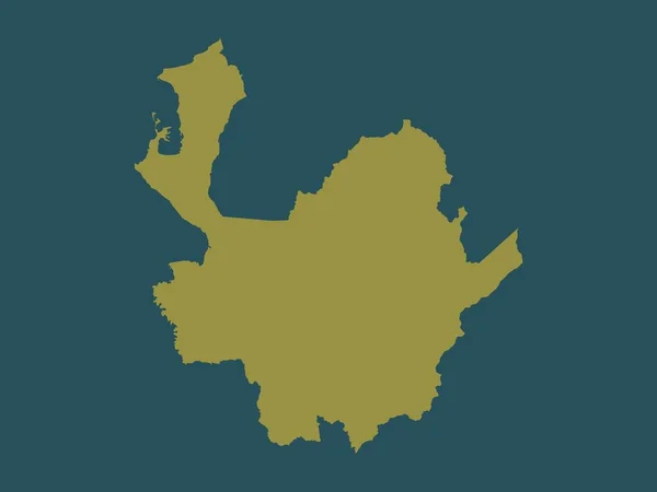 コロンビアのアンティオキア県 単色形状 — ストック写真