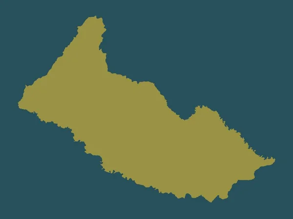 卡克塔 哥伦比亚的意图 固体颜色形状 — 图库照片