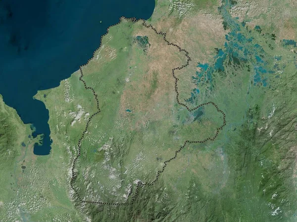 Cordoba Colombias Departement Högupplöst Satellitkarta — Stockfoto