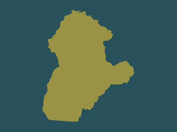 コロンビアのコルドバ県 単色形状 — ストック写真