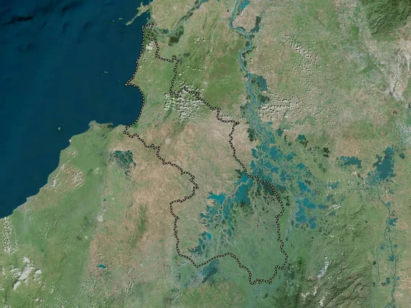 Sucre Kolombiya Departmanı Yüksek Çözünürlüklü Uydu Haritası — Stok fotoğraf