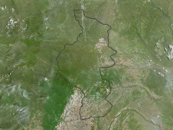 Кювет Уэст Регион Республики Конго Карта Высокого Разрешения — стоковое фото