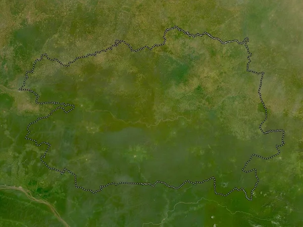 Bas Uele Provincie Van Democratische Republiek Congo Satellietkaart Met Lage — Stockfoto