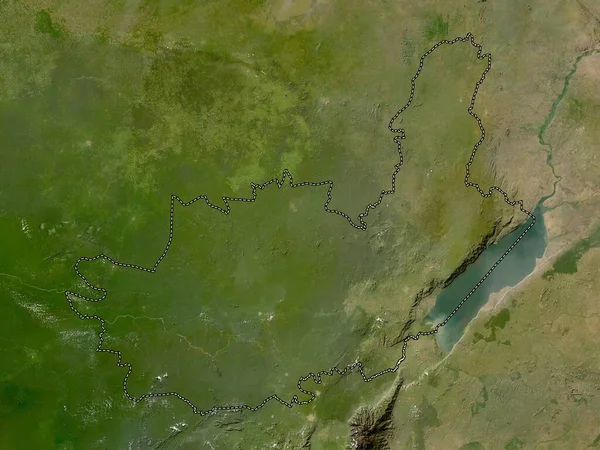 Ituri Província República Democrática Congo Mapa Satélite Baixa Resolução — Fotografia de Stock