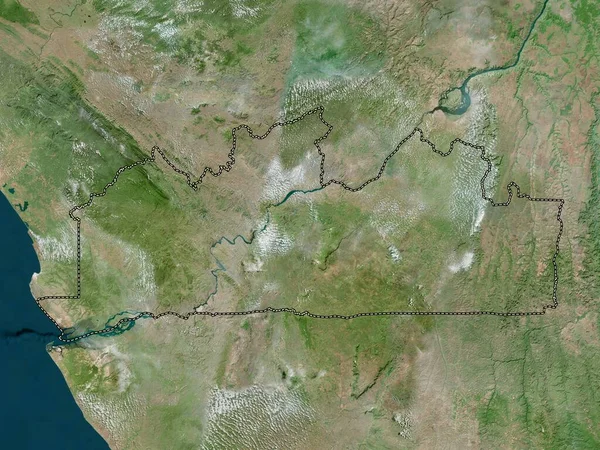 Kongo-Merkez, Demokratik Kongo Cumhuriyeti. Yüksek çözünürlüklü uydu haritası