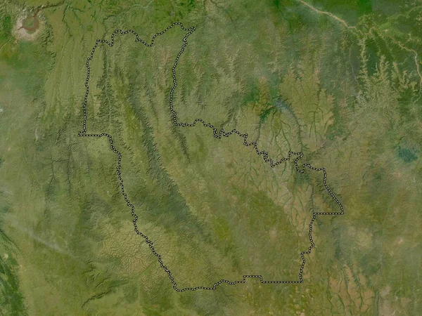 Kwango Provincie Van Democratische Republiek Congo Satellietkaart Met Lage Resolutie — Stockfoto