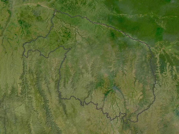 Kwilu Provincie Van Democratische Republiek Congo Satellietkaart Met Lage Resolutie — Stockfoto