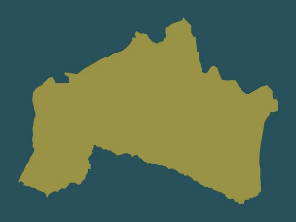 コンゴ民主共和国 Democratic Republic Congo 単色形状 — ストック写真