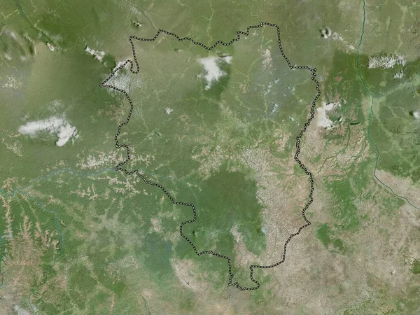 Санкуру Провинция Демократической Республики Конго Карта Высокого Разрешения — стоковое фото