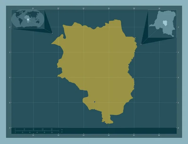 산쿠루 공화국의 색깔의 Corner Auxiliary Location — 스톡 사진