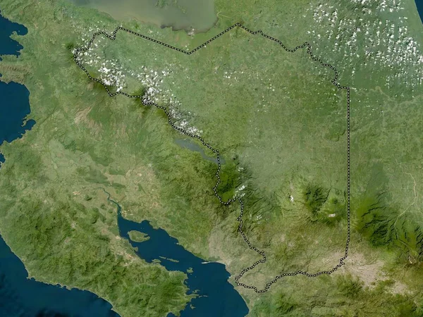 Alajuela Provincie Costa Rica Satellietkaart Met Lage Resolutie — Stockfoto