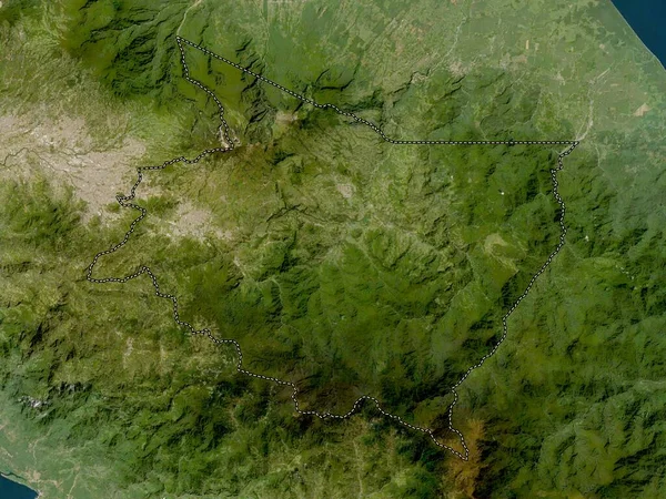 Cartago Provinsen Costa Rica Lågupplöst Satellitkarta — Stockfoto
