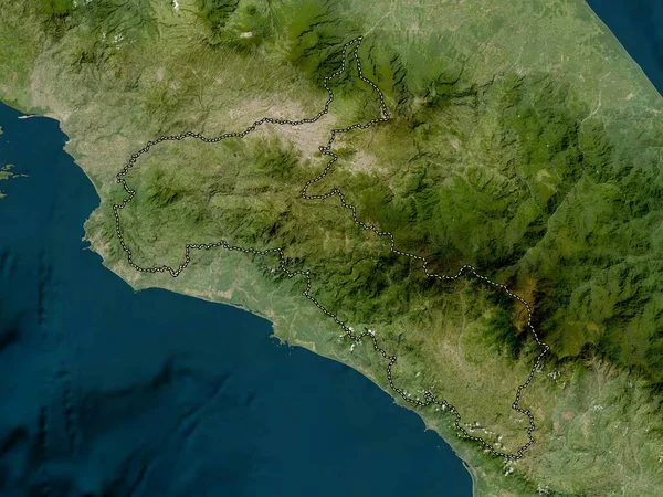 San Jose, Kosta Rika vilayeti. Düşük çözünürlüklü uydu haritası