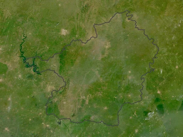 Lacs Distrito Costa Marfim Mapa Satélite Baixa Resolução — Fotografia de Stock