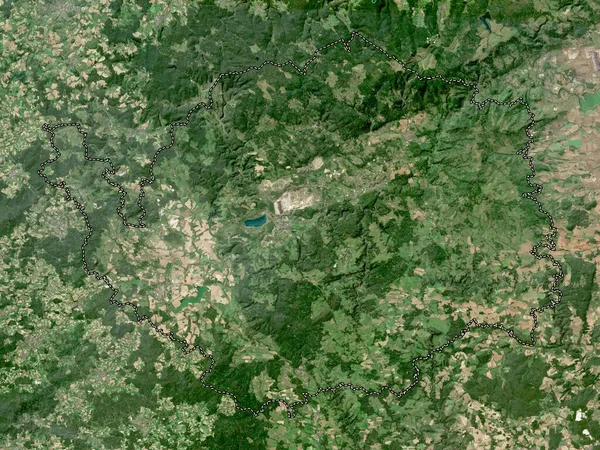 Karlovarsky Région République Tchèque Carte Satellite Haute Résolution — Photo