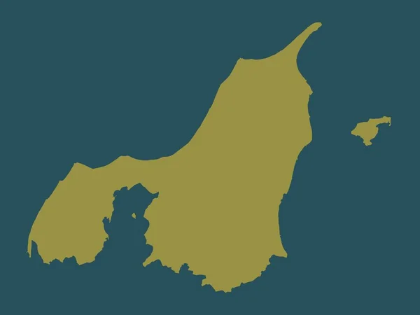 Nordjylland Région Danemark Forme Couleur Unie — Photo
