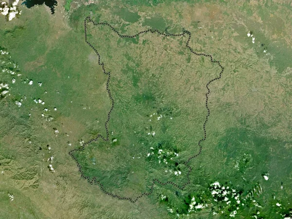 Dajabon Oblast Dominikánské Republiky Satelitní Mapa Vysokým Rozlišením — Stock fotografie