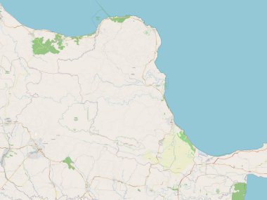 Maria Trinidad Sanchez, Dominik Cumhuriyeti ili. Açık Sokak Haritası