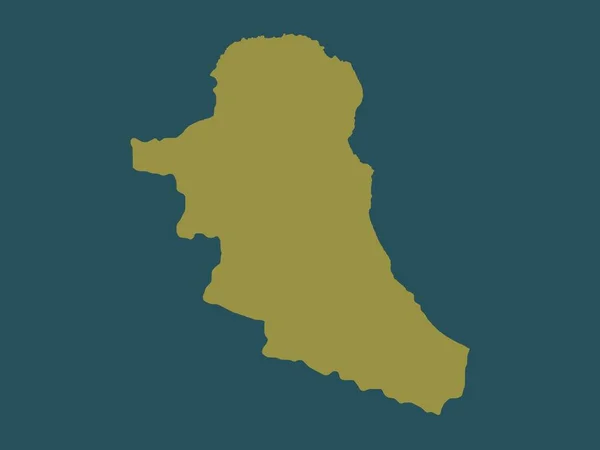 ドミニカ共和国のマリア トリニダード サンチェス州 単色形状 — ストック写真