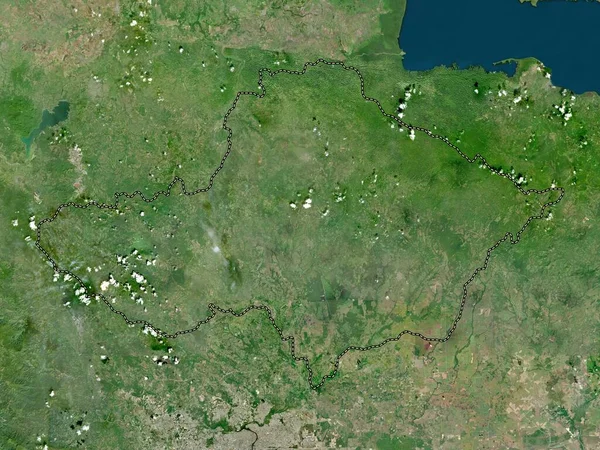 Monte Plata Oblast Dominikánské Republiky Satelitní Mapa Vysokým Rozlišením — Stock fotografie