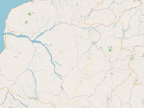 Ermera Gemeinde Osttimor Open Street Map — Stockfoto