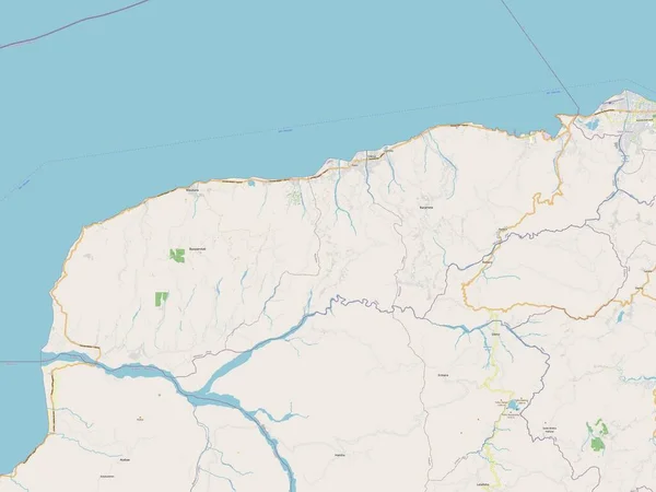 Liquica Gemeinde Osttimor Open Street Map — Stockfoto