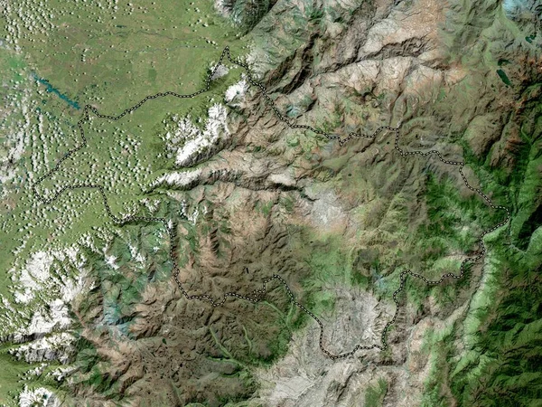 Канар Провінція Еквадор Супутникова Карта Високої Роздільної Здатності — стокове фото
