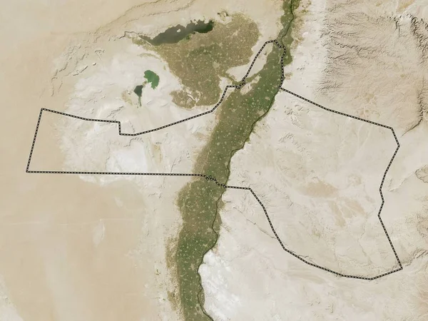 Bani Suwayf Gobernación Egipto Mapa Satelital Baja Resolución — Foto de Stock