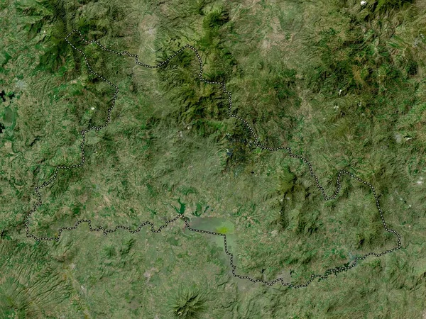 Chalatenango Department Salvador High Resolution Satellite Map — Stock Photo, Image
