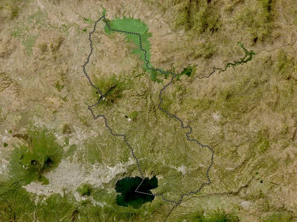 Cuscatlan Departamento Salvador Mapa Satélite Baixa Resolução — Fotografia de Stock
