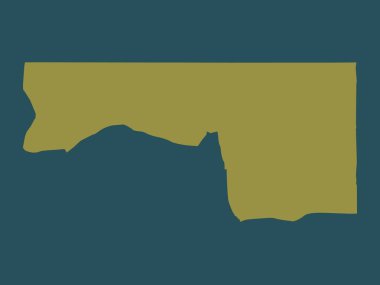 Kie-Ntem, Ekvator Ginesi vilayeti. Katı renk biçimi