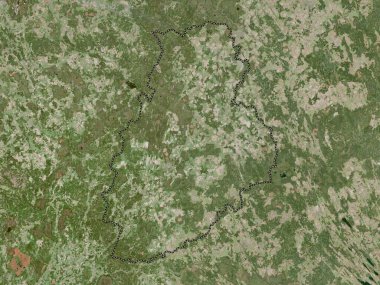 Jarva, Estonya Eyaleti. Yüksek çözünürlüklü uydu haritası