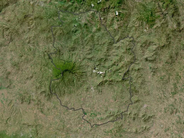 Morazán Departamento Salvador Mapa Satélite Alta Resolución — Foto de Stock