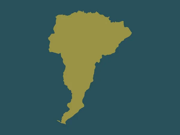 サンビセンテ エルサルバドル省 単色形状 — ストック写真