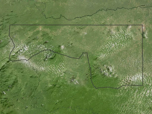 Kie Ntem Provincia Della Guinea Equatoriale Mappa Satellitare Alta Risoluzione — Foto Stock
