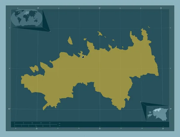 Черногория 2006 Твердая Форма Цвета Вспомогательные Карты Расположения Углов — стоковое фото